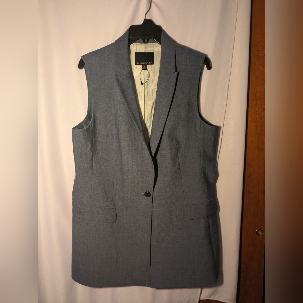 Banana Republic Vest Blazer - Lined